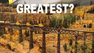 Greatest Model Railroad in The U.S.?      MASSIVE & SCENIC