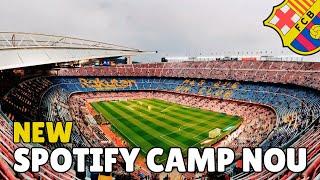 FC Barcelonas Spotify Camp Nou Latest Update 2024 #fcbarcelona #campnou