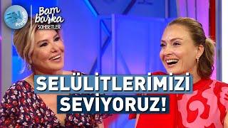 Ceyda Düvenci ve Gülben Ergenin Kahkaha Dolu Dedikodusu @BambaskaSohbetler