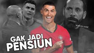 KABAR BAIK CRISTIANO RONALDO BEGINI KATA RIO FERDINAND DAN PELATIH PORTUGAL SOAL KABAR CR7 PENSIUN