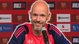 Erik ten Hag pre-match press conference  Arsenal v Man Utd  USA Tour 2024