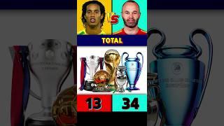 Ronaldinho Vs Iniesta All Trophies & Awards 