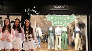 vlog saturday in italy + mini subdued try on haul •ᴗ•