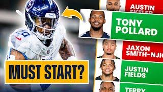 Fantasy Football Week 2 Lineup Advice  Must Start Players Sleeper Sits + Debates 2024