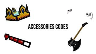 Accessories Codes HSL