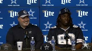 Tyler Guyton Introduction Press Conference  Dallas Cowboys 2024
