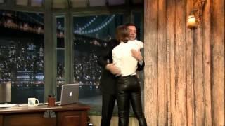 Jessica Biel sexy dance in leather pants