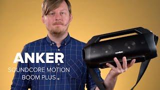 Anker Soundcore Motion Boom Plus im Test Viele Features wenig Boom  Klang  Akku  Anschlüsse