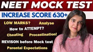 *BEST* Way To Attempt MOCK TEST For Neet 2024  How to INCREASE MOCK TEST Score? Mock Test Strategy