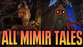 All Mimir Stories + Tales in God of War Ragnarok + God of War SUPERCUT
