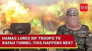 Israeli Troops Fall Into Hamas Tunnel Trap In Rafah Al-Qassam Snipes Another Soldier  Watch