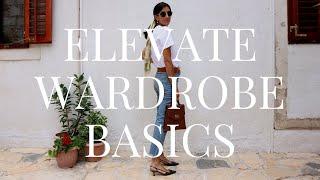 Jeans and a Tee Shirt  - 5 Ways  Elevating Wardrobe Essentials