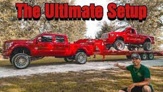 I Bought The Coolest Towing Setup On The Internet  Buying A Red Goosneck Trailer