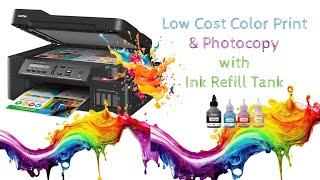 Best Inkjet Printer With PhotocopyADF ScanAll in One Function  Brother DCP T820DW  Unboxing