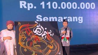 kaligrafi terjual 110 juta untuk donasi PALESTINA
