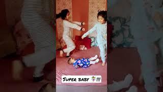 3 Sister playing Supper baby   Cute baby girl