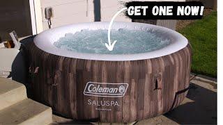 Inflatable Hot Tubs...Are They Worth It? 3 Month Review of Coleman Saluspa