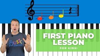 Easy First Piano Lesson - For Kids