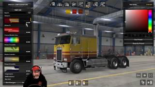 American Truck Simulator EP9 - G27 Wheel - Kenworth K100-E