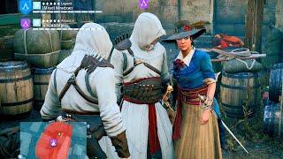 Assassins Creed Unity Boyfriend & Girlfriend Co Op vs The Food Chain Ep 6 Altair Outfits