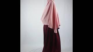 REVIEW GAMIS JUMBO WARNA DUSTY PINK