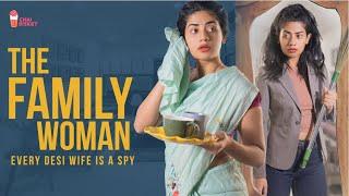 The Family Woman  Every Desi Wife Is A Spy  Ft. @kiraakstyle Abhignya  Chai Bisket