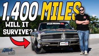 RATTY 1969 Charger 1400+ Mile Road Trip Will It Survive?