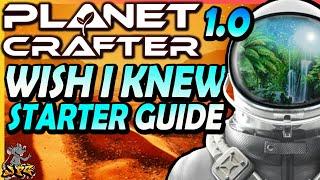 PLANET CRAFTER 1.0 Update Full Release - Wish I Knew Earlier Starter Guide