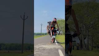 Stunt Rider Ka Mehnat  #shorts #ktm #ytshorts