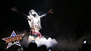 The Demon Finn Bálor puts a twisted take on Bray Wyatts entrance SummerSlam 2017 WWE Network