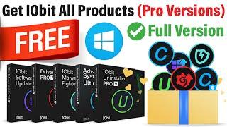 Get IObit Products Pro Full Version + License Key 2020  IObit Uninstaller ProSystemCare Pro & More