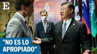 El enfado de Xi Jinping con Justin Trudeau por revelar sus conversaciones privadas  EL PAÍS