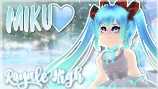 Miku  ROYALE HIGH Fan Music Video