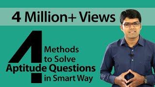 4 Methods to Solve Aptitude Questions in Smart Way  Quantitative Aptitude Shortcuts  TalentSprint