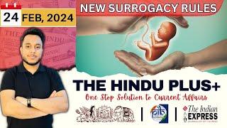 24 February 2024  The Hindu Newspaper Analysis  UPSC IAS #thehinduanalysis