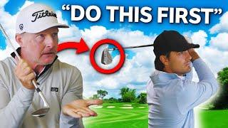 Professional Golf Coach Fixes 3 Problems W Matt Scharff’s Swing