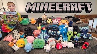 HUGE New Minecraft Plush Unboxing Video Over $500 worth