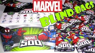 Marvel 500 BLIND BAGS Opening box of 21 Mystery Surprise Figures by Hasbro