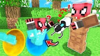 FAKİR PORTAL SİLAHIYLA GİZLİ TUZAK HAZIRLADI  - Minecraft