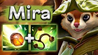 Мира на Худвинк это просто разнос - Mira Hoodwink 7.35 DOTA 2