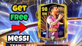 How To Get Free TOTS Messi in FC Mobile  *NEW* Glitch