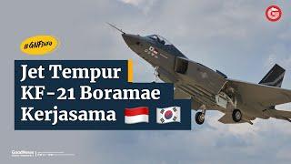 Jet tempur KF-21 Boramae Kerjasama Indonesia x Korea Selatan #shorts