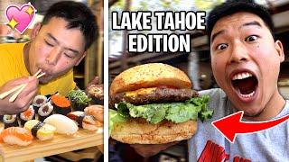 Everything We Ate On Vacation  Lake Tahoe Family Vlog  Zach & Tee
