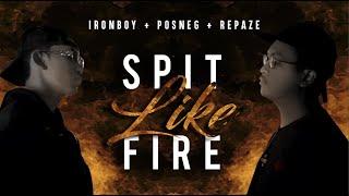 IRONBOY x POSNEG - Spit Like Fire ft. REPAZE【Official MV】