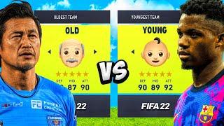 OLDEST vs. YOUNGEST... in FIFA 22 