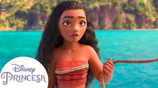 Moana navega el océano por primera vez  Disney Princesa
