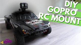 CHEAP GoPro RC CAR MOUNT  DIY GoPro on an RC CAR