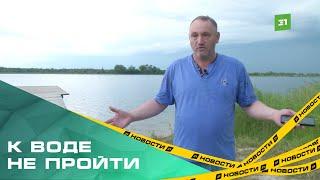 «К воде на озере Сызги не пройти». Жители Коркинского округа жалуются на перекрытый пляж