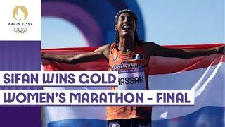 Sifan Hassan completes remarkable treble with gold in womens marathon  Paris 2024 Highlights