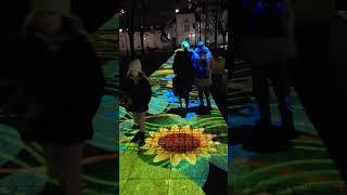 Mapping Cztery pory roku cz. 1 - świąteczna Warszawa